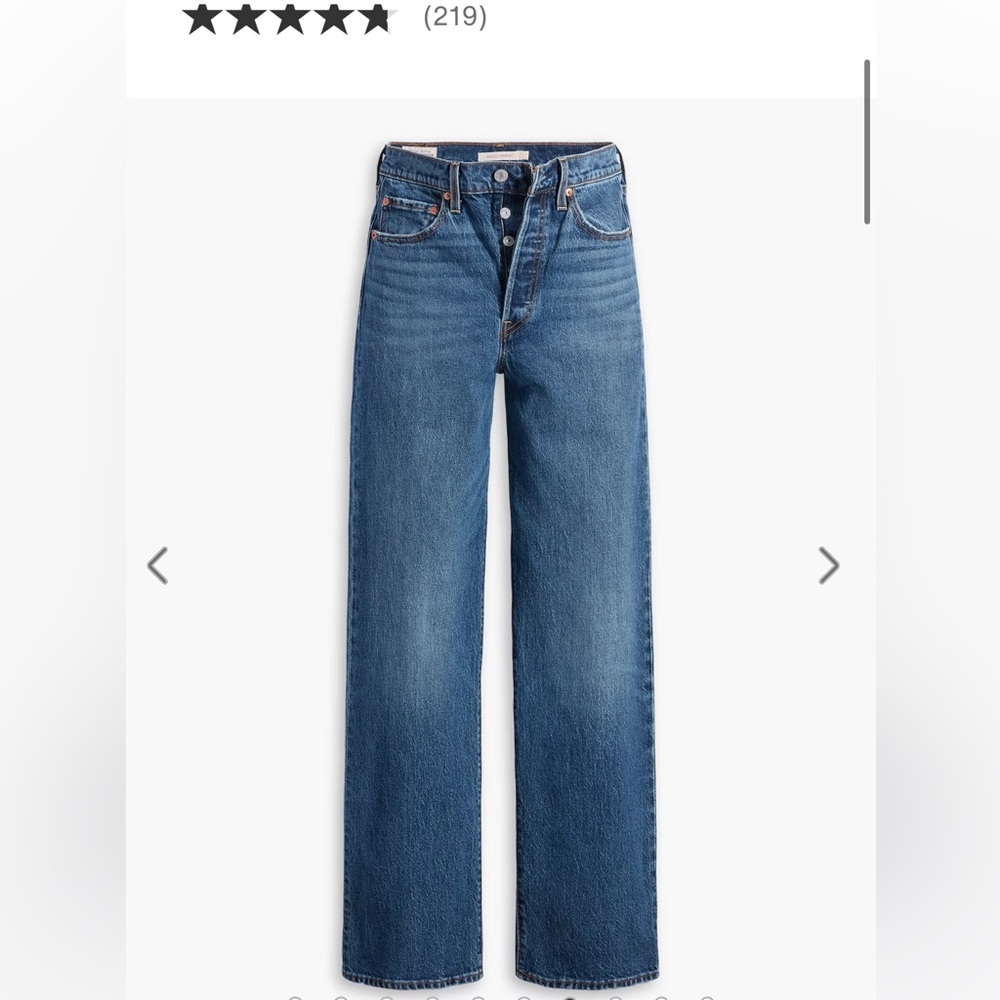 Levi's Women's Ribcage Straight Leg Jeans